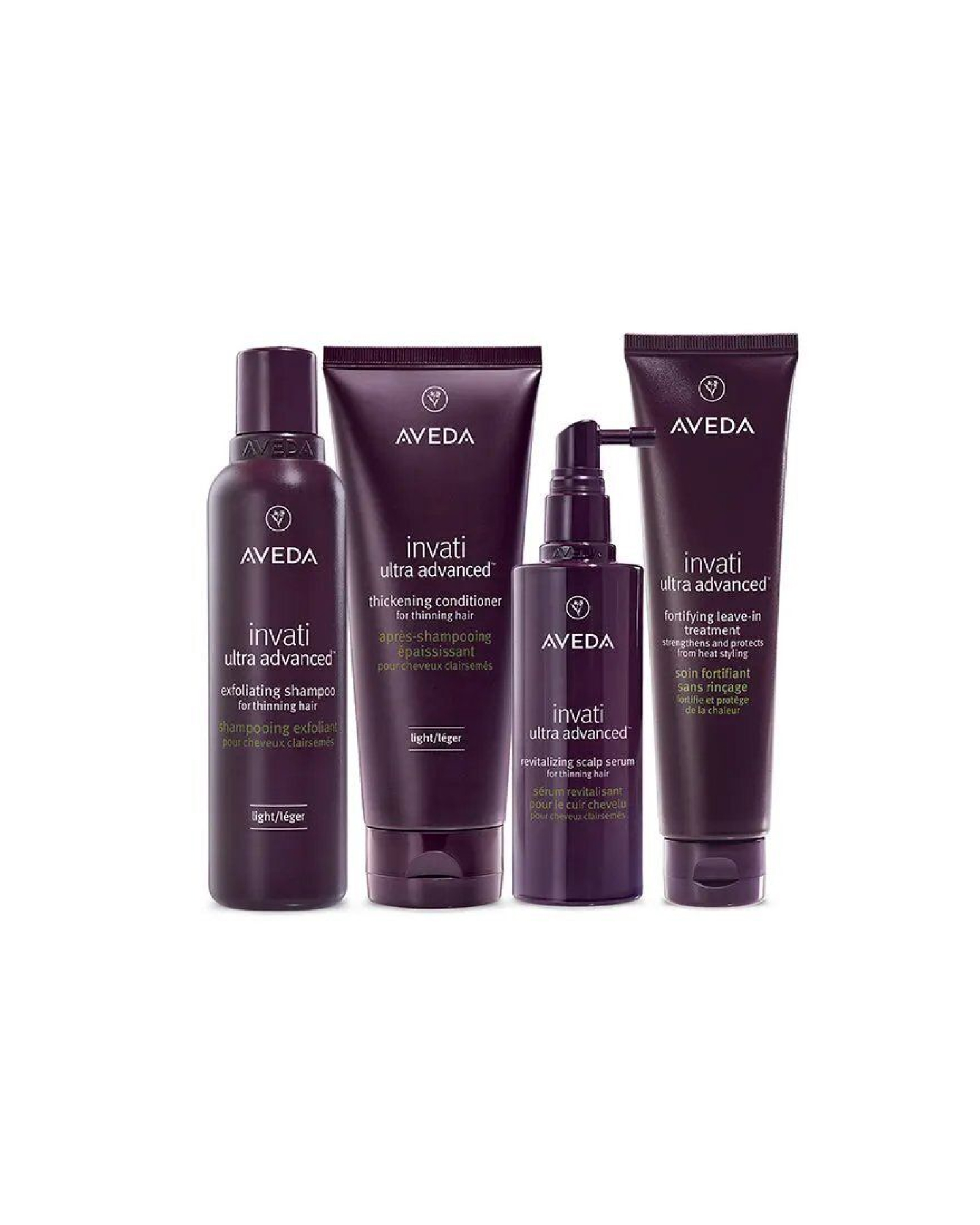 Invati Ultra Advanced 4步輕盈系統4件套裝200ml+200ml+150ml+100ml
